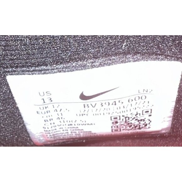 Nike Men’s Alpha Menace Pro 2 MID Football Cleats Black/Red Size 13 BV3945-600 - Picture 10 of 10